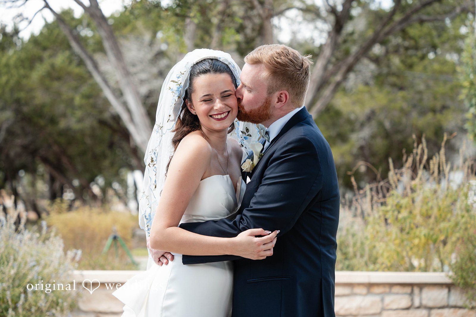 Phillip and Danielle’s wedding portrait at The Videre Estate captured by Austin wedding photographers.