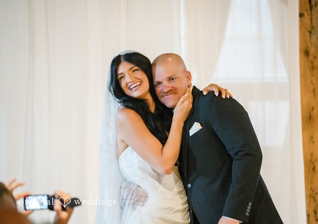 August 01, 2026 – Haley & Austin – (ID-4892) Stunning Portrait of couple at The Wagner House by Chicago Wedding Photographers from Original Weddings.