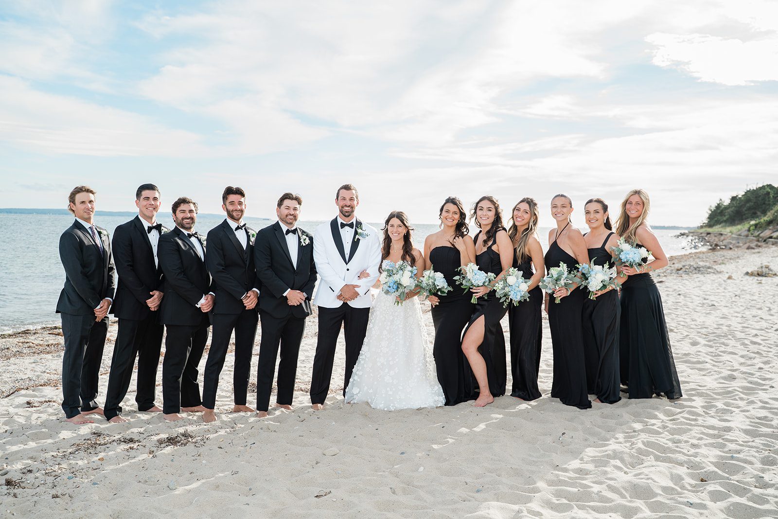 the-wharf-airy-boston-lia-cam-034-20 Wedding party on the beach at The Wharf