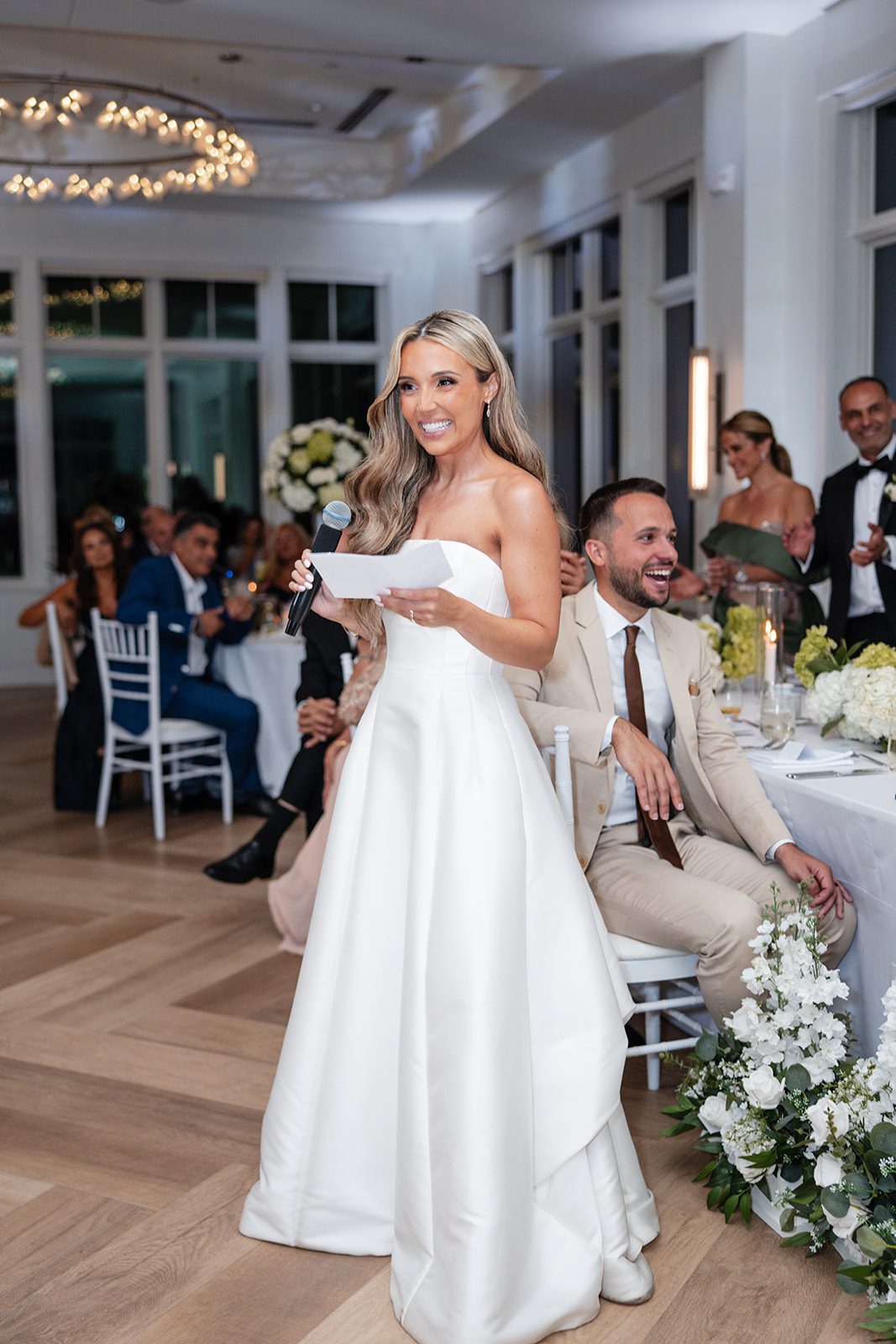Bride dancing at the reception