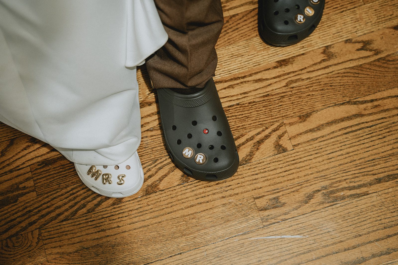 Fun shoes on the dance floor