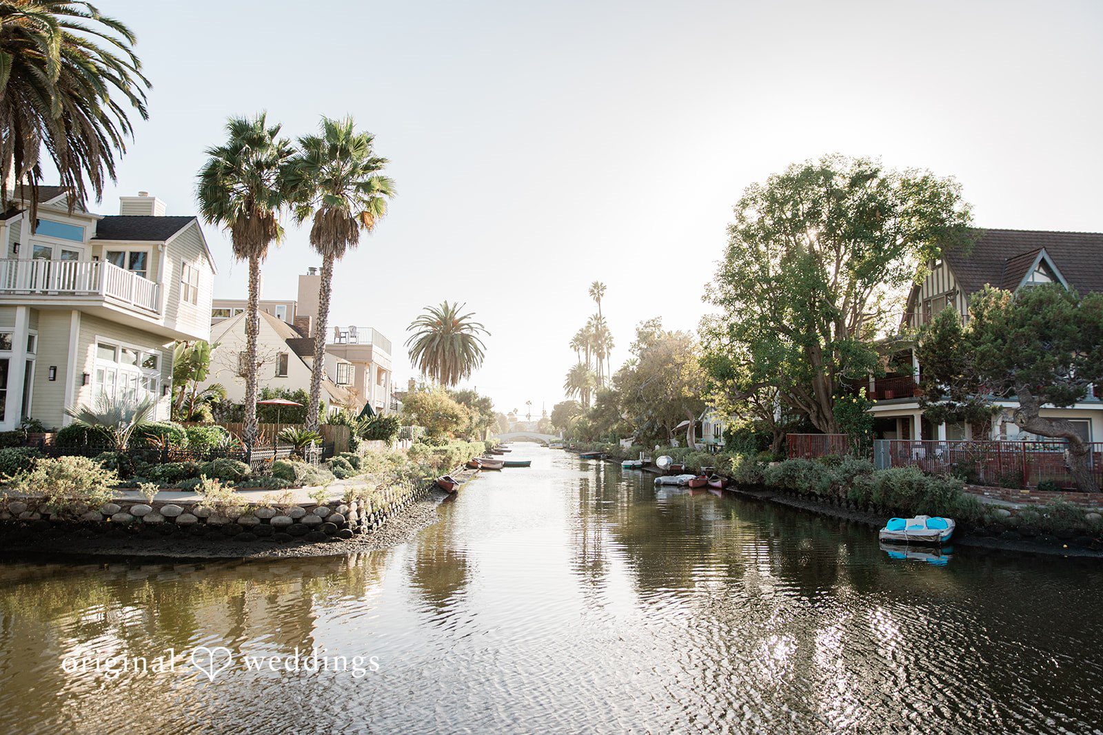 Christine + David Engagement Photography Services at Venice Canals | Christine & David -
