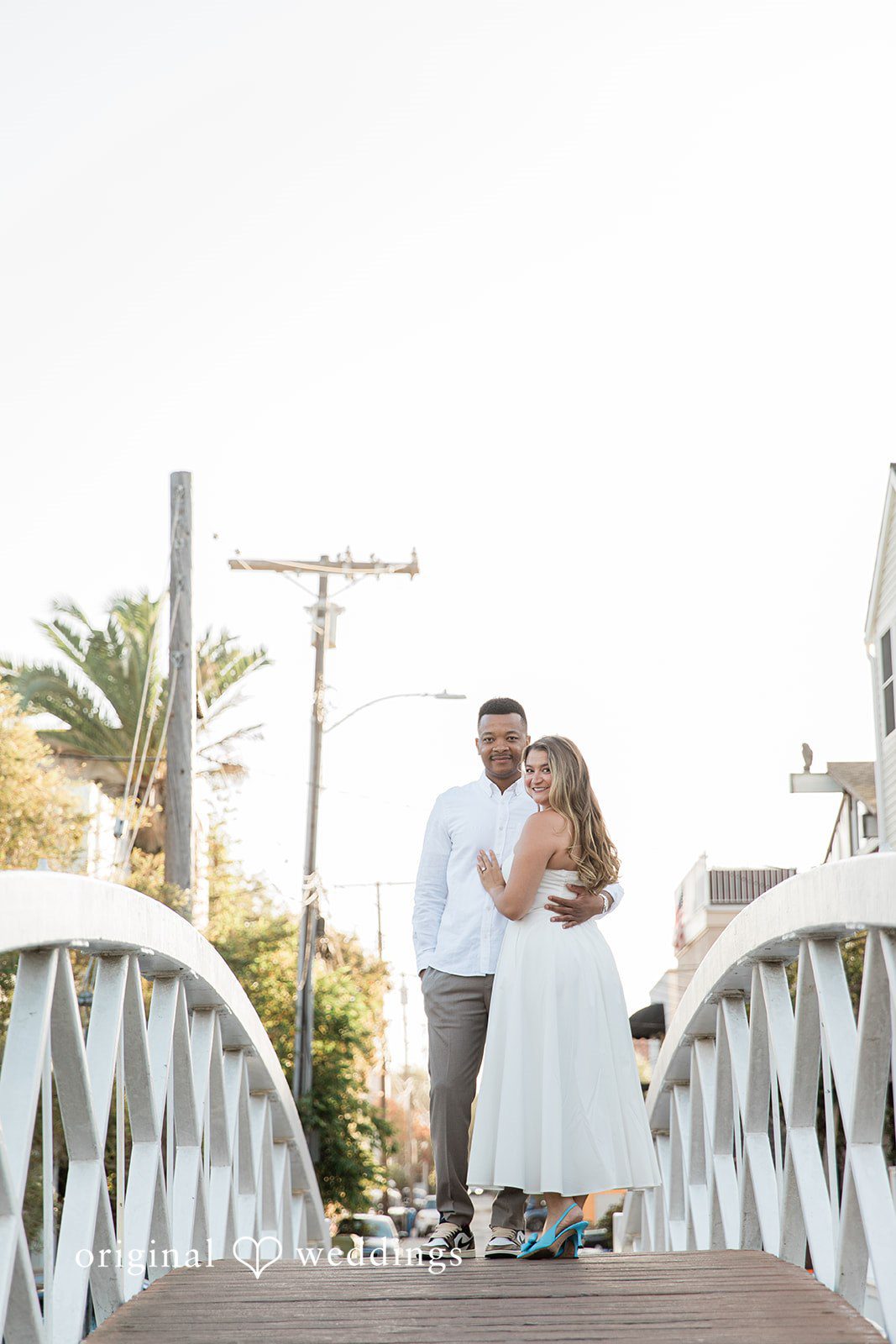 Christine + David Engagement Photography Services at Venice Canals | Christine & David -