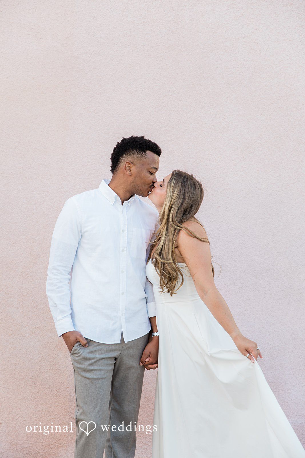 Christine + David Engagement Photography Services at Venice Canals | Christine & David -