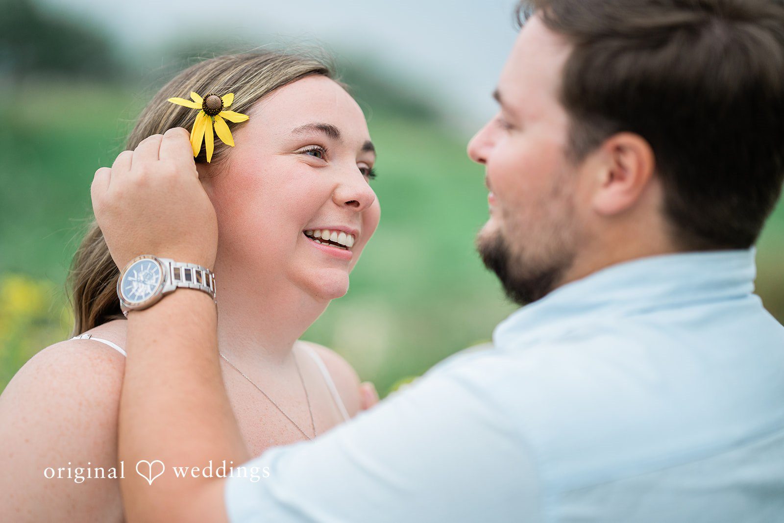 Maggie + Harrison Veterans Park and Atwater Beach Engagement | Maggie & Harrison -