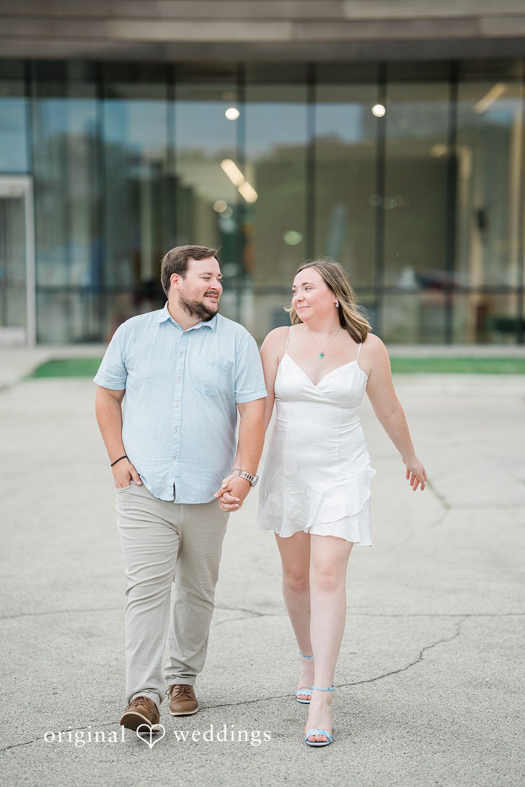 Maggie + Harrison Veterans Park and Atwater Beach Engagement | Maggie & Harrison -