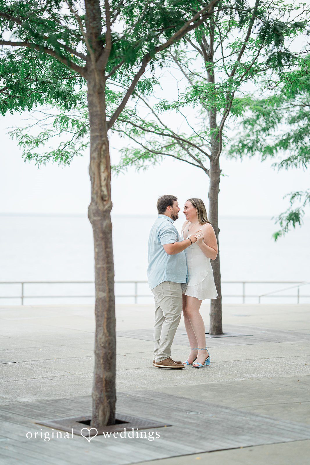 Maggie + Harrison Veterans Park and Atwater Beach Engagement | Maggie & Harrison -