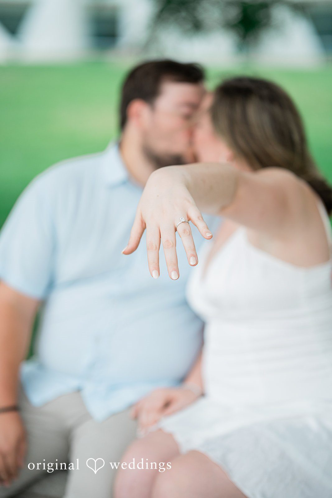 Maggie + Harrison Veterans Park and Atwater Beach Engagement | Maggie & Harrison -