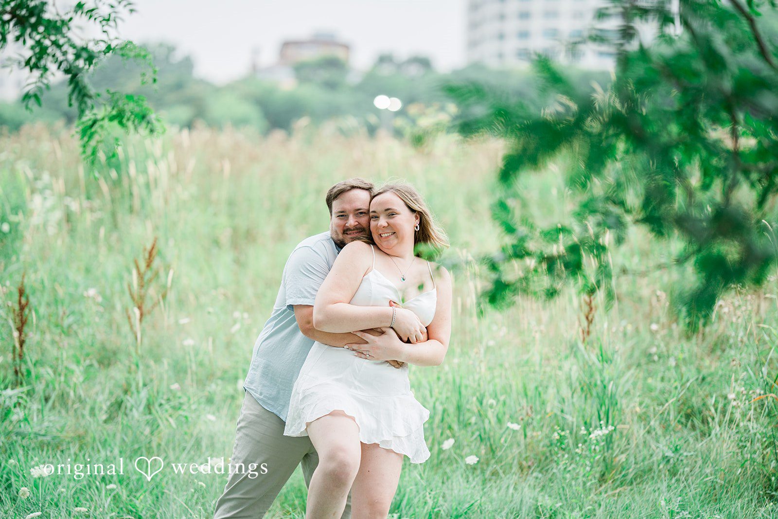 Maggie + Harrison Veterans Park and Atwater Beach Engagement | Maggie & Harrison -