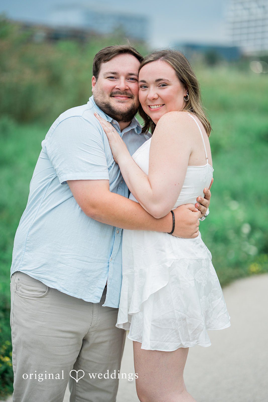Maggie + Harrison Veterans Park and Atwater Beach Engagement | Maggie & Harrison -