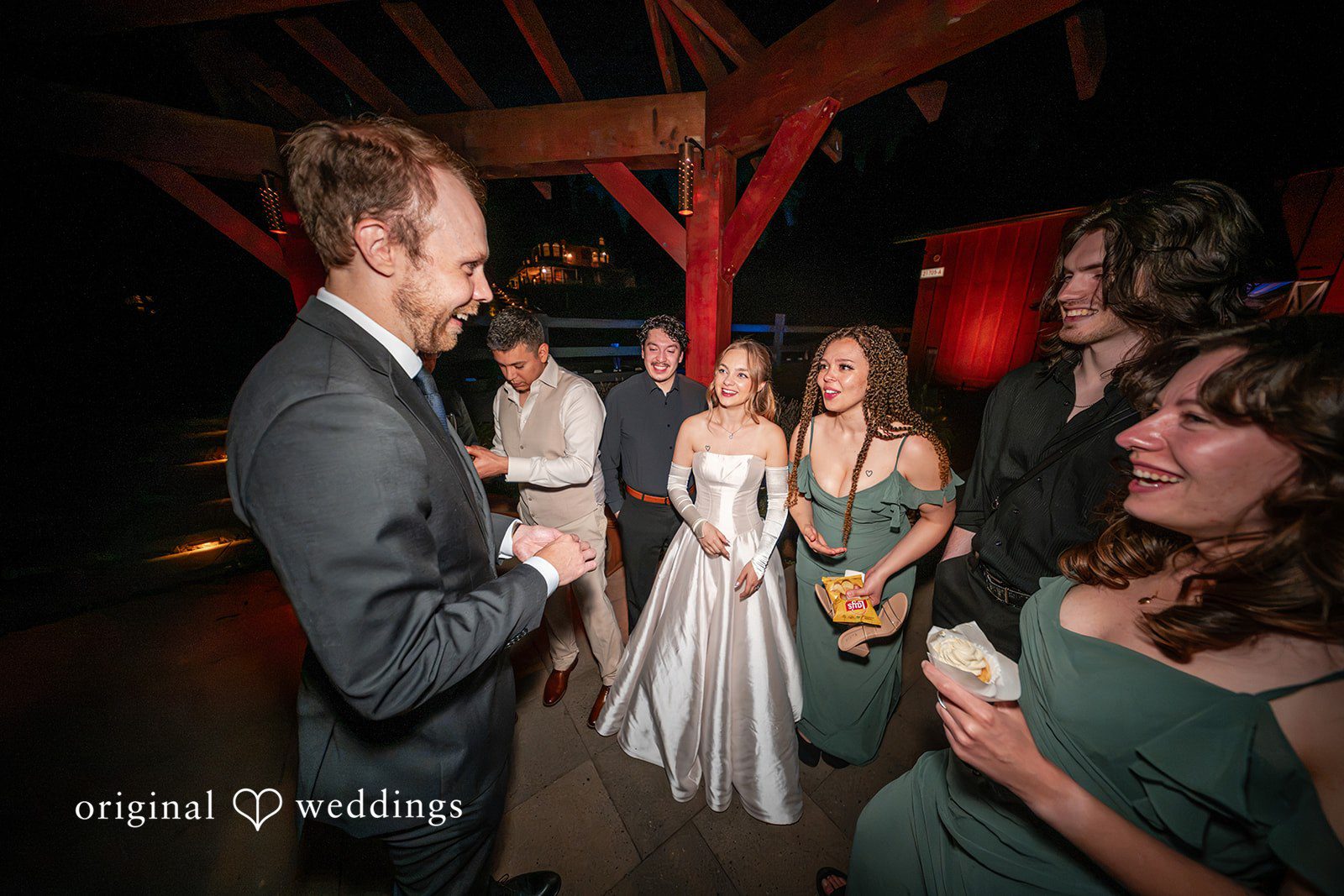Kylie + Reymundo Toast during the reception