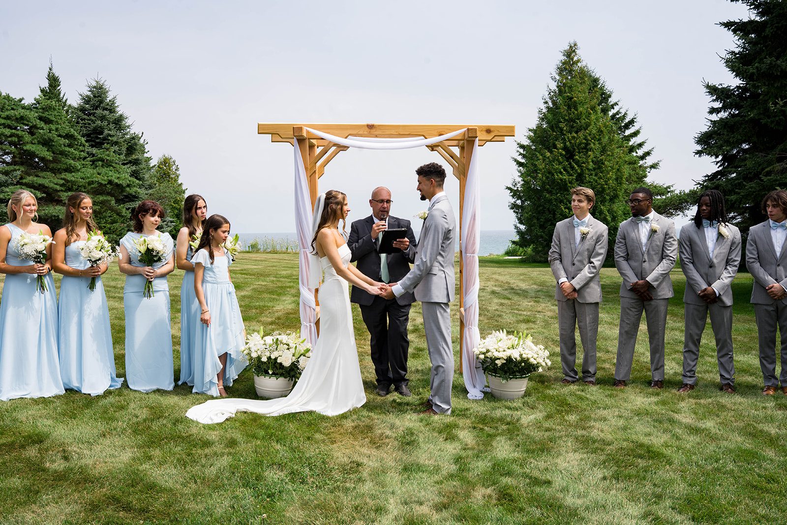 Couple sharing a first kiss