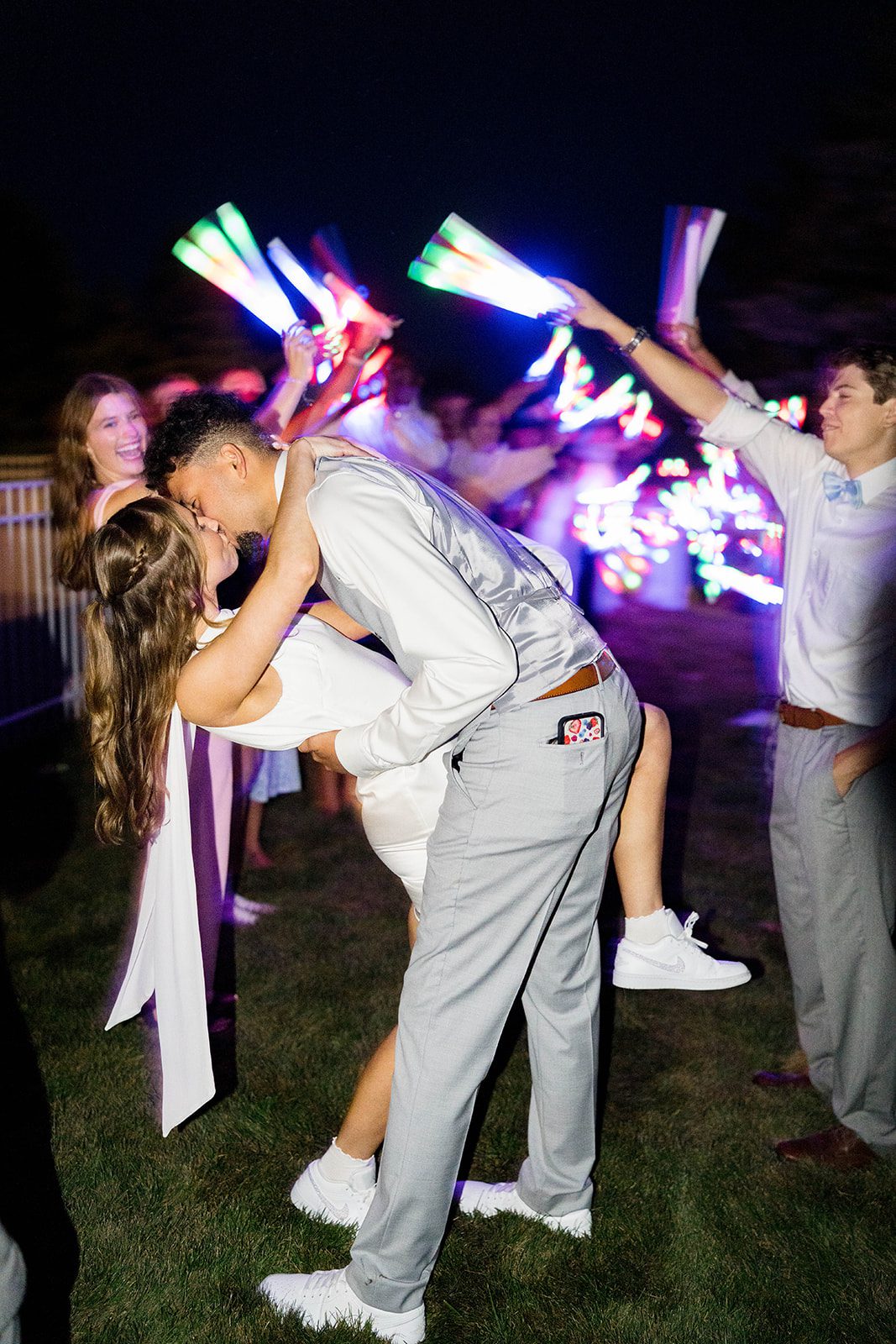 Couple dancing at the end of the night