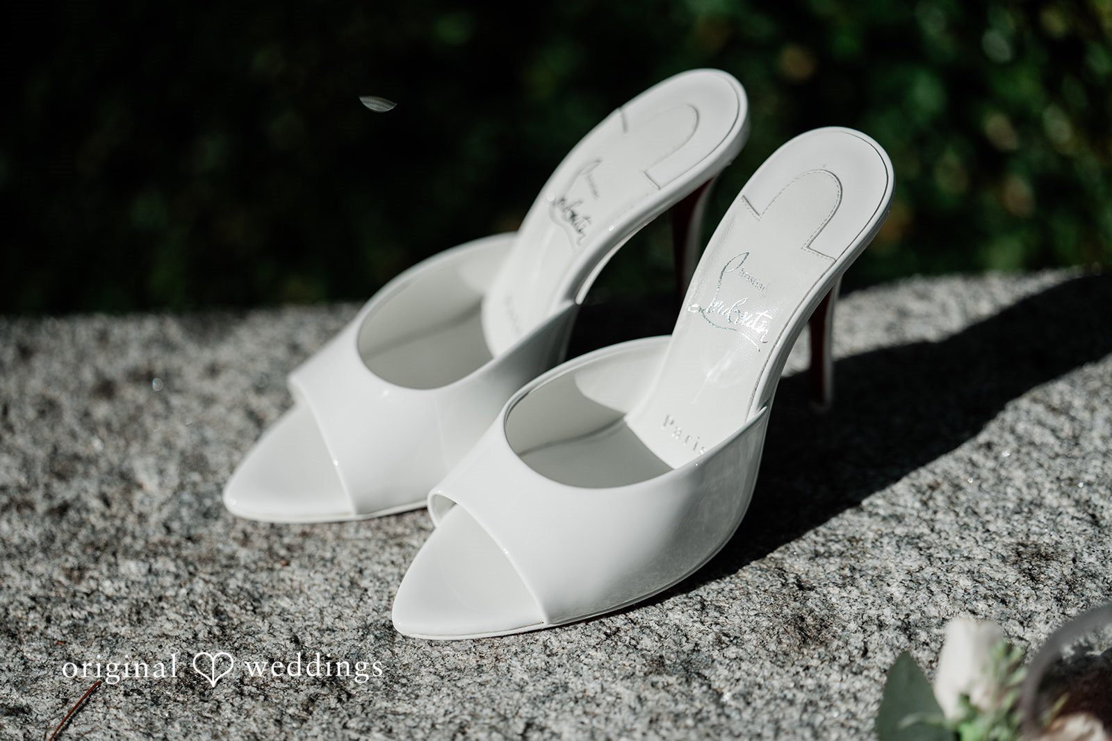 Sophie + Taylor The bride's shoes
