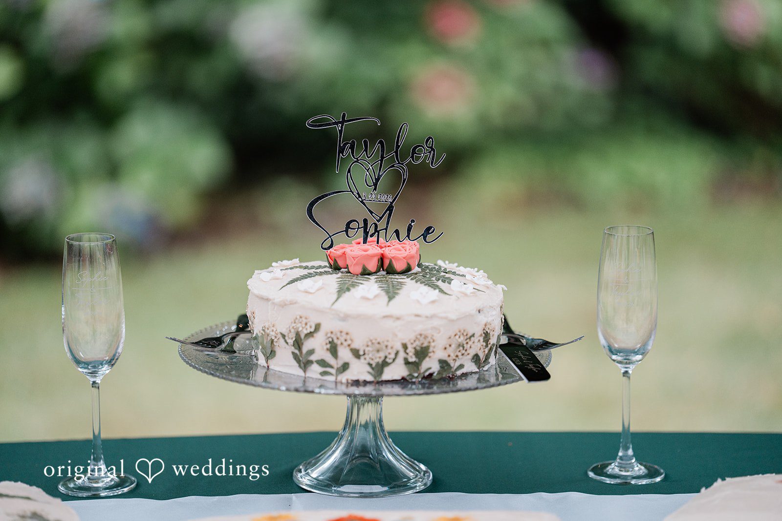Sophie + Taylor Yummy wedding cake